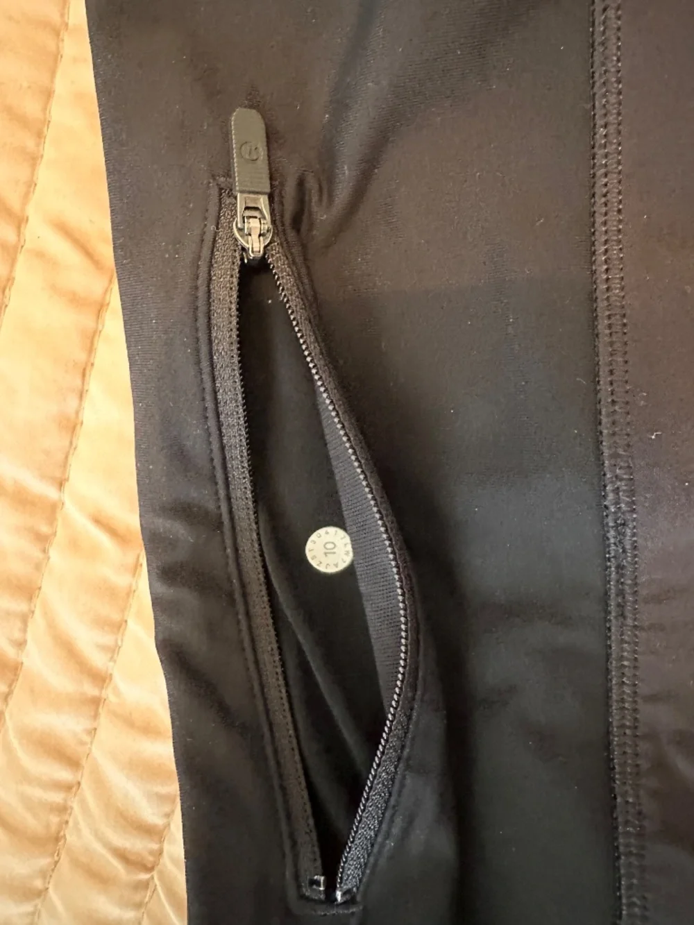 Lululemon Dash 2 inch inseam shorts, Black, Size 10